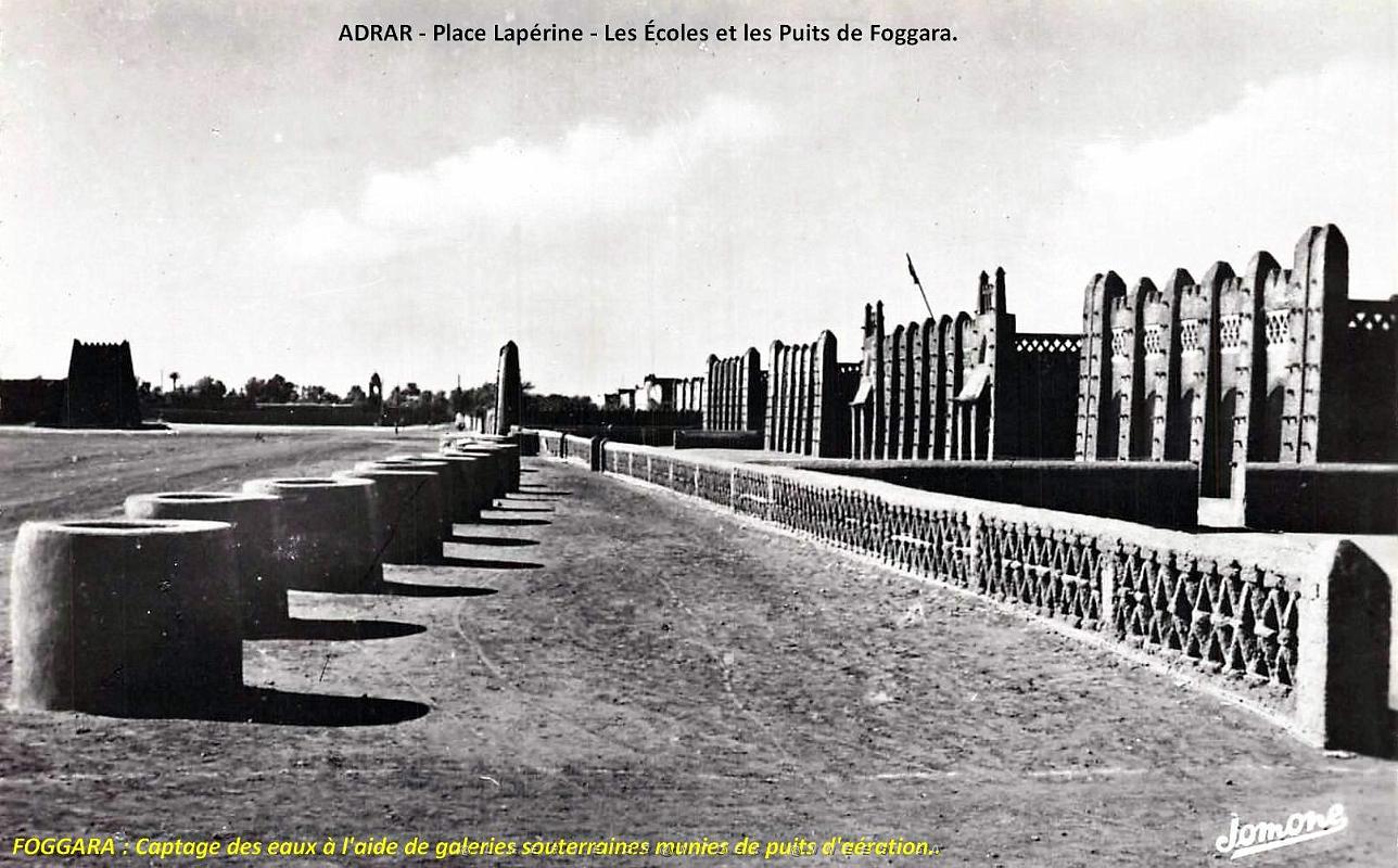 Adrar - Place Laperine - Les Ecoles et les puits de Foggara.jpg